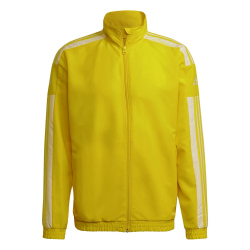 adidas Squadra 21 Pr&auml;sentationsjacke team yellow/white L