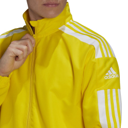 adidas Squadra 21 Pr&auml;sentationsjacke team yellow/white XXL