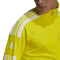 adidas Squadra 21 Trainingsjacke team yellow/white XS