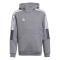 adidas Tiro 21 Hoodie Kinder grey four mel-sld 116