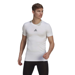 adidas Techfit Funktionsshirt white L