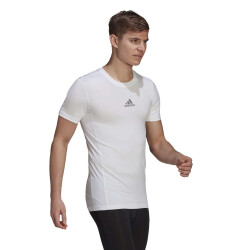 adidas Techfit Funktionsshirt white L