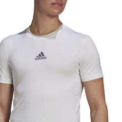 adidas Techfit Funktionsshirt white L