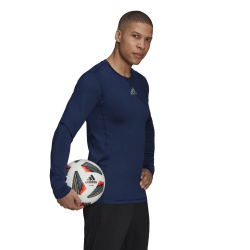 adidas Techfit langarm Funktionsshirt Climawarm Herren navblu L