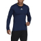 adidas Techfit langarm Funktionsshirt Climawarm Herren navblu L