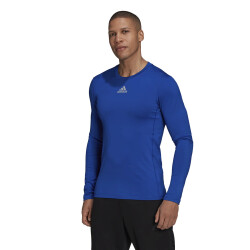 adidas Techfit langarm Funktionsshirt Climawarm Herren royblu S