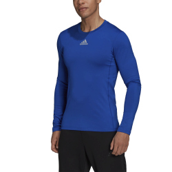 adidas Techfit langarm Funktionsshirt Climawarm Herren royblu M
