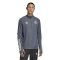 adidas DFB Deutschland langarm Zip Trainingsshirt onix S