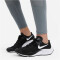 NIKE Pro Leggings Mädchen carbon heather/white XS (122-128 cm)