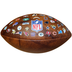 Wilson NFL Throwback 32 Team American Football Kinder