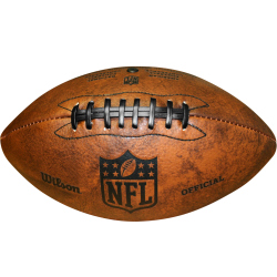 Wilson NFL Throwback 32 Team American Football Kinder