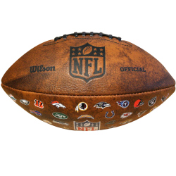 Wilson NFL Throwback 32 Team American Football Kinder