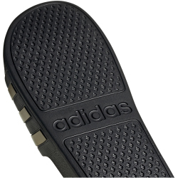 adidas Aqua Adilette Badelatschen EG1758 - core black/gold met./core black 37