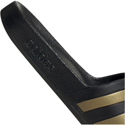 adidas Aqua Adilette Badelatschen EG1758 - core black/gold met./core black 37
