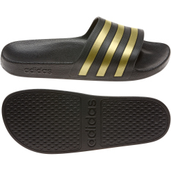 adidas Aqua Adilette Badelatschen black/gold 46