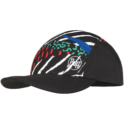 BUFF 5 Panel Cap Kinder blockade black