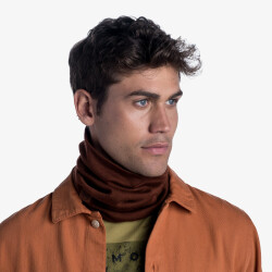 BUFF Heavyweight Merinowolle Solid Multifunktionstuch solid sienna