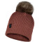 BUFF Strickmütze Kesha Bommelmütze rosewood