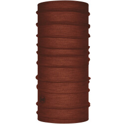 BUFF Lightweight Merinowolle Multifunktionstuch solid sienna