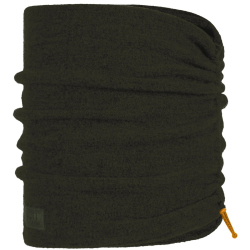 BUFF Merinowolle Fleece Neckwarmer Schlauchtuch khaki