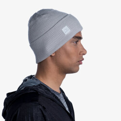 BUFF Crossknit Strickmütze sold light grey