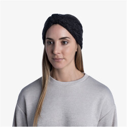 BUFF Knitted Stirnband Caryn Damen grey