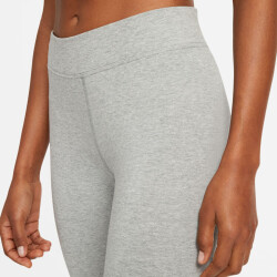 NIKE Sportswear Essential 7/8-Leggings Damen dk grey heather/white XS