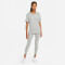 NIKE Sportswear Essential 7/8-Leggings Damen dk grey heather/white XS