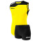 MIKASA Volleyball Trikot Set Damen gelb/schwarz/weiß L