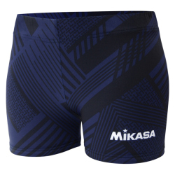 MIKASA Patterned Beachvolleyball Tight Damen navy L