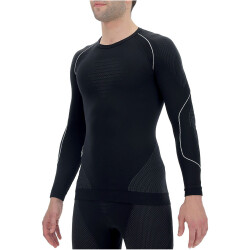 UYN Evolutyon langarm Funktionsshirt Herren blackboard/anthracite/white S/M