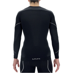 UYN Evolutyon langarm Funktionsshirt Herren blackboard/anthracite/white L/XL