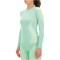 UYN Evolutyon langarm Funktionshirt Damen light green/white/white XS