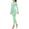 UYN Evolutyon langarm Funktionshirt Damen light green/white/white S/M