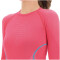 UYN Evolutyon langarm Funktionshirt Damen strawberry/pink/turquoise XS