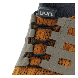 UYN Nature Tune Slip-on Sneaker aus Merinowolle Herren mustard/grey 45