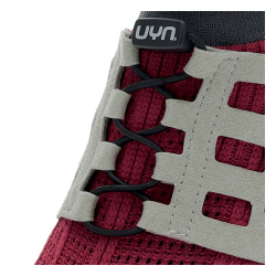 UYN Nature Tune Slip-on Sneaker aus Merinowolle Damen bordeaux/grey 35