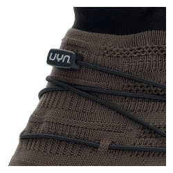 UYN Free Flow Tune Slip-on Sneaker aus Merinowolle Herren brown 39