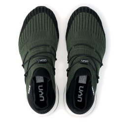 UYN Free Flow Tune Slip-on Sneaker aus Merinowolle Damen military green 35