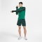 NIKE Dri-FIT Element 1/2-Zip Trainingsshirt pro green/reflective silv S