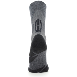 UYN Merino Mid Trekkingsocken doppellagig Herren mid grey/black 35-38