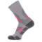 UYN Merino Mid Trekkingsocken doppellagig Damen light grey/pink 35-36
