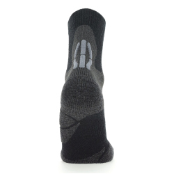 UYN Trekkingsocken Merino doppellagig Herren black/grey 35-38