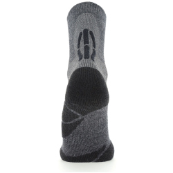 UYN Trekkingsocken Merino doppellagig Herren mid grey/black 35-38