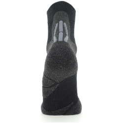 UYN Trekkingsocken Merino doppellagig Damen black/grey 35-36