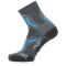 UYN Trekkingsocken Merino doppellagig Damen mid grey/turquoise 35-36