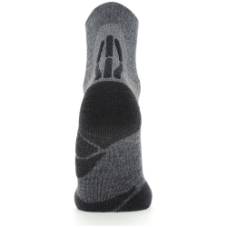 UYN Trekking 2in Merino Low Cut Trekkingsocken Herren mid grey/black 35-38
