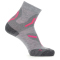 UYN Trekking 2in Merino Low Cut Trekkingsocken aus Merinowolle Damen light grey/pink 35-36