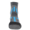 UYN Trekking 2in Merino Low Cut Trekkingsocken aus Merinowolle Damen mid grey/turquoise 35-36