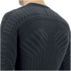 UYN Resilyon langarm Funktionsshirt mit Rundhals Herren black/anthracite S/M